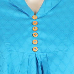 Eminent Women's Stitched Kurti - Ocean Blue, Women Ready Kurtis, Eminent, Chase Value