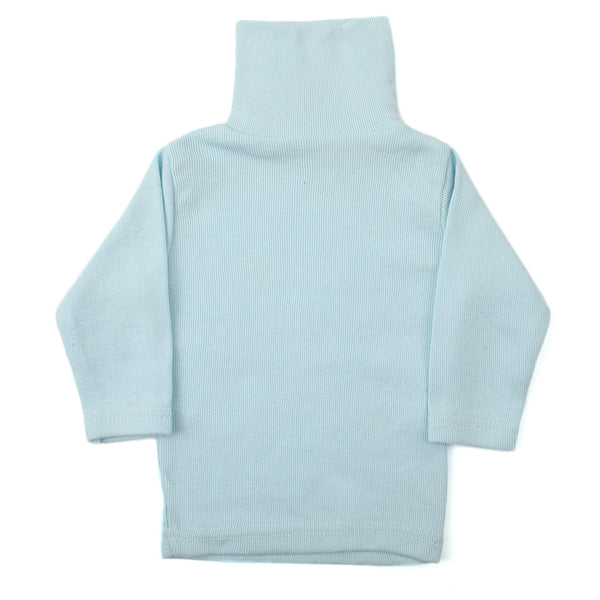 Newborn High Neck - Sky Blue