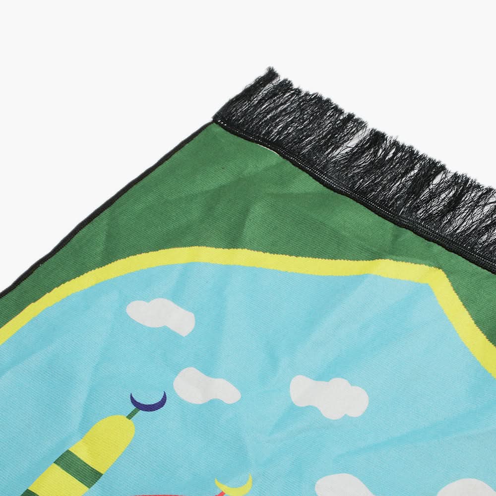 Kids Ja-e-Namaz (Prayer Mat) - Green, Mats, Chase Value, Chase Value
