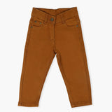 Girls Denim Pant - Brown, Girls Pants & Capri, Chase Value, Chase Value