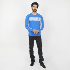 Men's Full Sleeves Sweat Shirt - Royal Blue