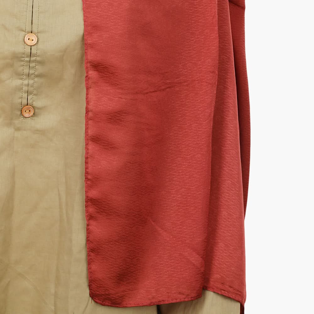 Women's Silk Scarf - Rust, Women Shawls & Scarves, Chase Value, Chase Value
