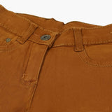 Girls Denim Pant - Brown, Girls Pants & Capri, Chase Value, Chase Value