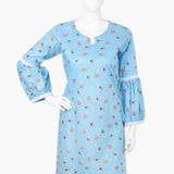 Women's Printed Shalwar Suit - Blue, Women Shalwar Suits, Chase Value, Chase Value