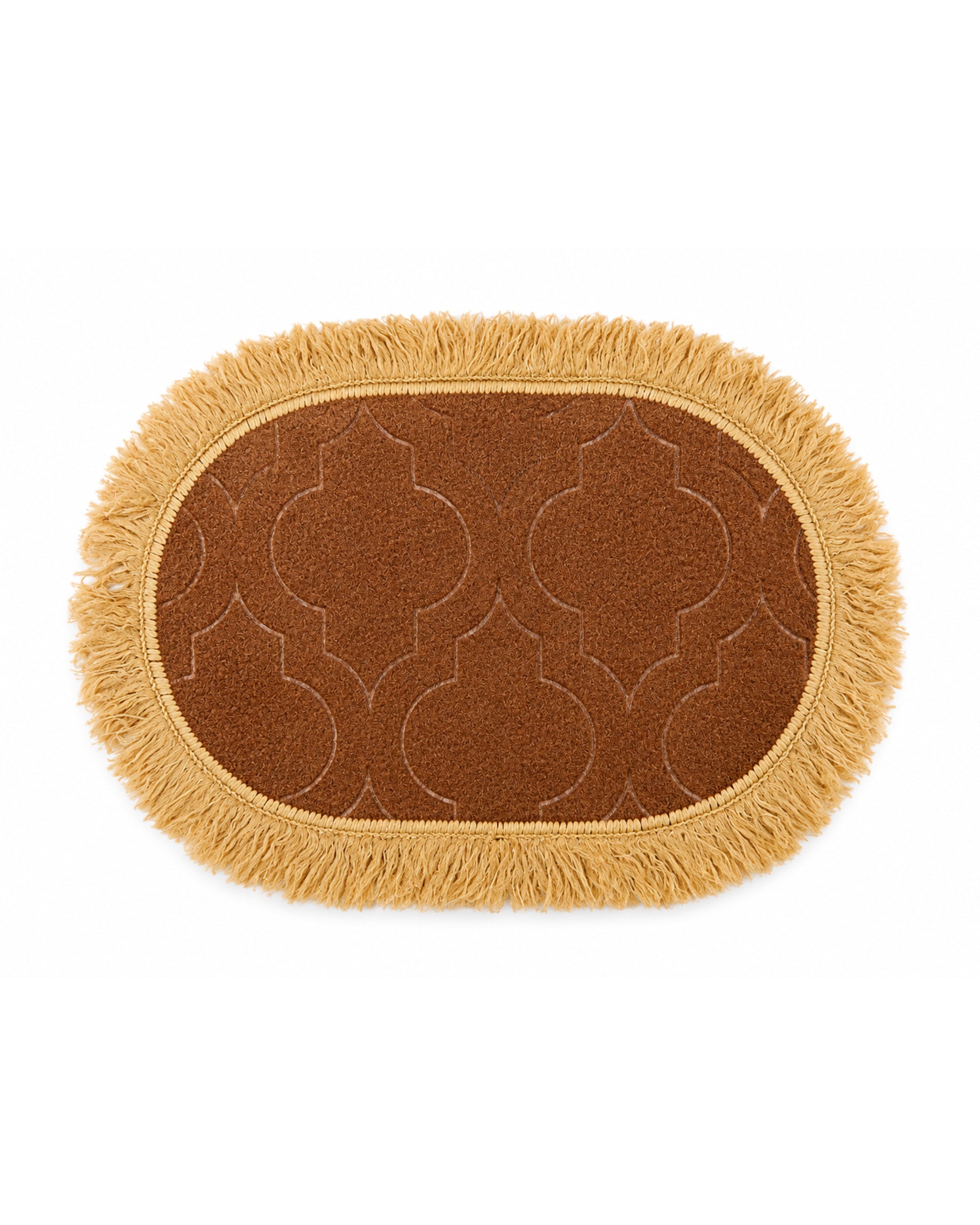 Embossed Oval Mat - 38 × 58