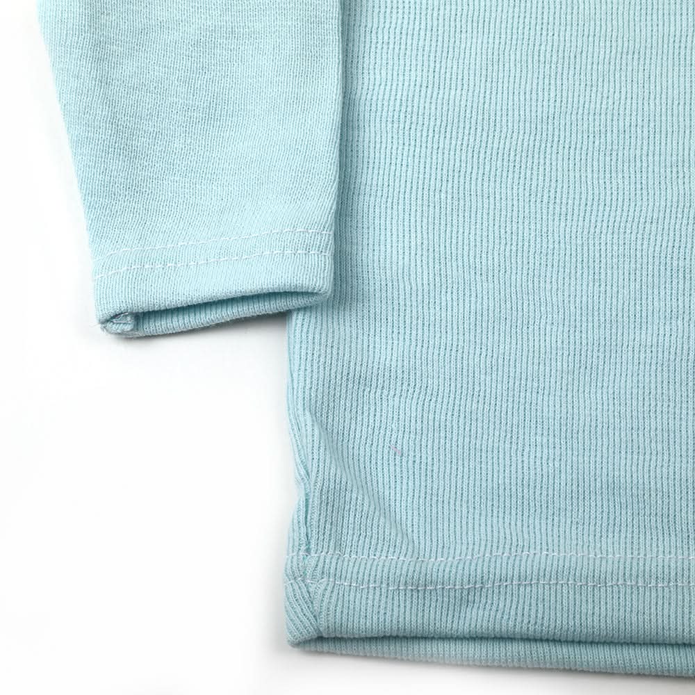 Newborn High Neck - Sky Blue, Newborn Girls Winterwear, Chase Value, Chase Value