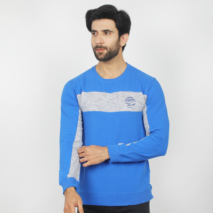 Men's Full Sleeves Sweat Shirt - Royal Blue