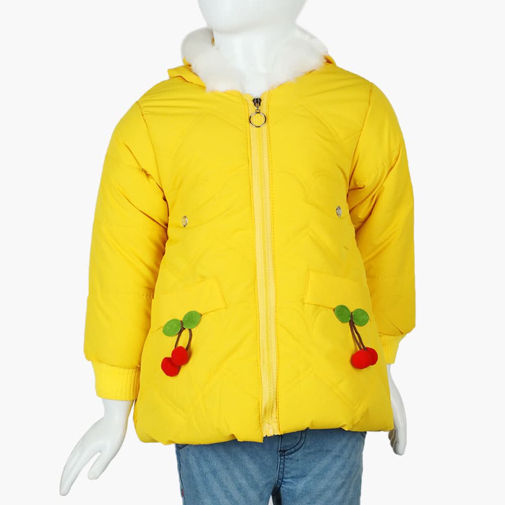 Girls Jacket - Yellow, Girls Jackets, Chase Value, Chase Value