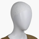 Women's Hijab Cap - White, Women Shawls & Scarves, Chase Value, Chase Value