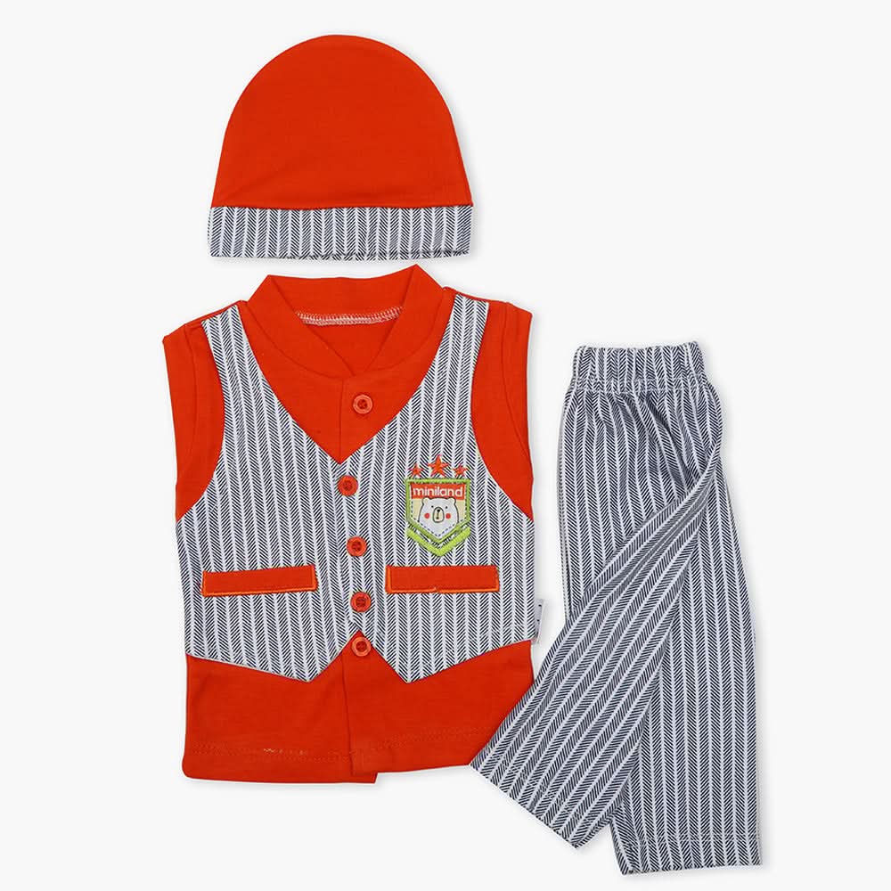 Newborn Boys Suits - Orange, Newborn Boys Sets & Suits, Chase Value, Chase Value