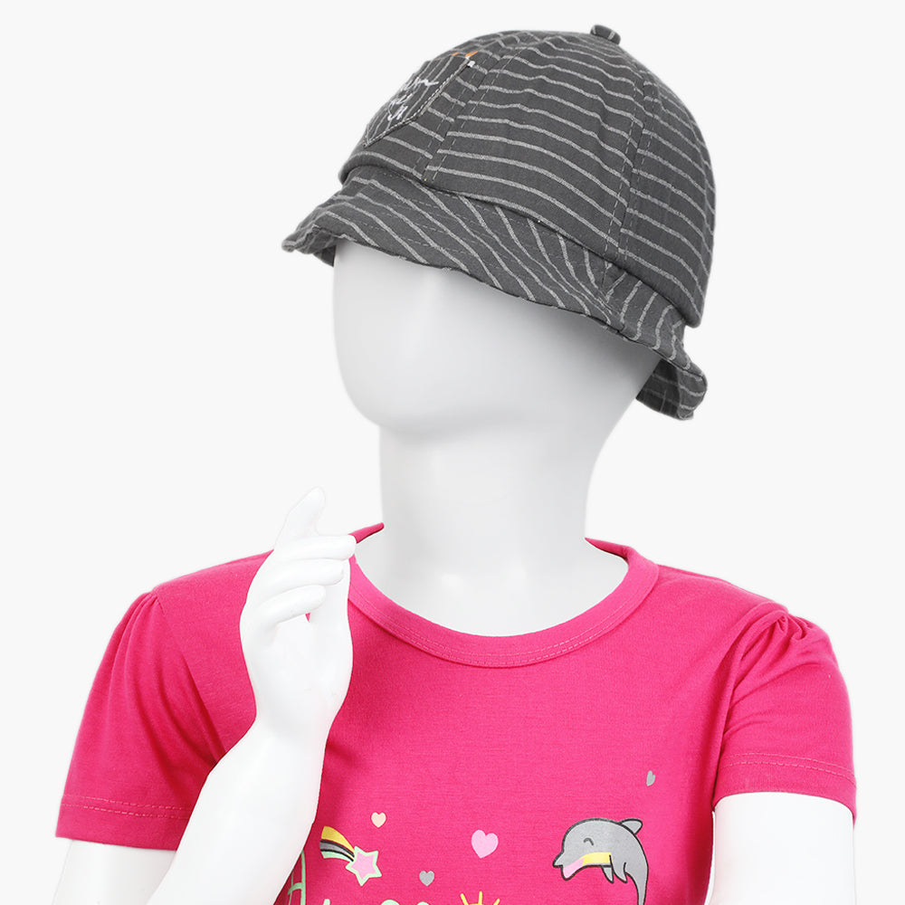 Girls Hat - Dark Grey, Girls Caps & Hats, Chase Value, Chase Value