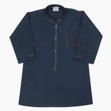 Boys Shalwar Suit - Navy Blue, Boys Shalwar Kameez, Chase Value, Chase Value