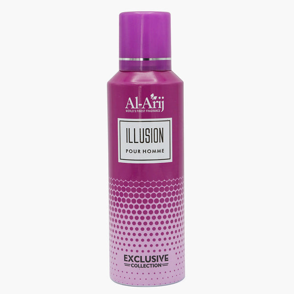 Al-Arij Exclusive Body Spray Illusion, 200ml, Women Perfumes, Al Arij, Chase Value