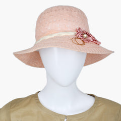 Women's Floppy Hat - Peach, Women Hats & Caps, Chase Value, Chase Value