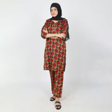 Women's Western Co-Ord Set - Maroon, Women Co-Ord Set, Chase Value, Chase Value