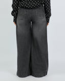 Eminent Women's Palazzo Fit Denim Pant