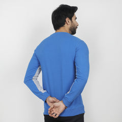 Men's Full Sleeves Sweat Shirt - Royal Blue