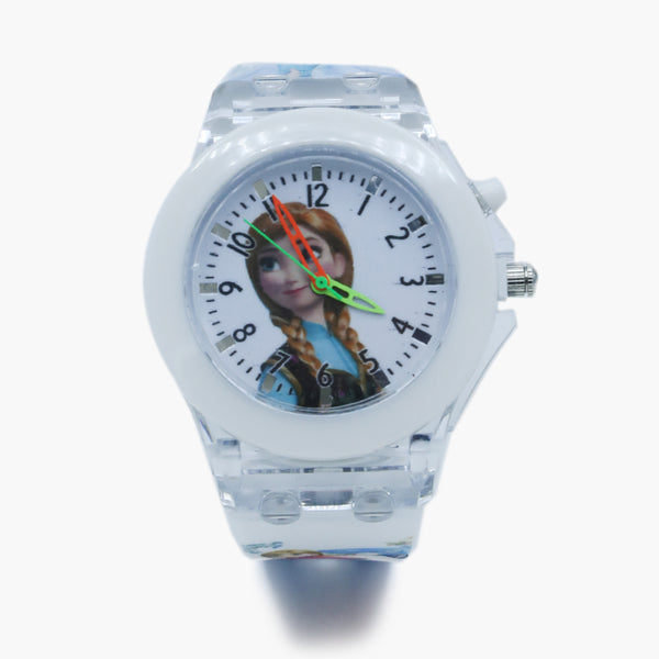 Girls Analog Light Watch - White, Girls Watches, Chase Value, Chase Value