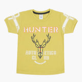 Boys Half Sleeves T-Shirt - Olive Green, Boys T-Shirts, Chase Value, Chase Value