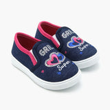 Girls Canvas Shoes - Dark Pink, Girls Sneakers & Shoes, Chase Value, Chase Value
