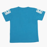 Boys Half Sleeves T-Shirt - Blue, Boys T-Shirts, Chase Value, Chase Value