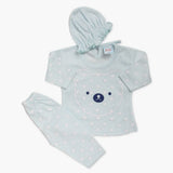 Newborn Girls Full Sleeves Suit - Light Blue, Newborn Girls Winterwear, Chase Value, Chase Value