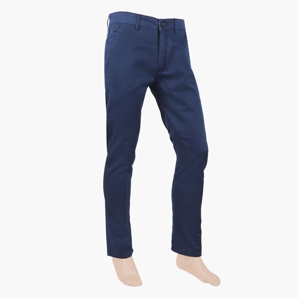 Men's Cotton Pant - Navy Blue, Men's Casual Pants & Jeans, Chase Value, Chase Value