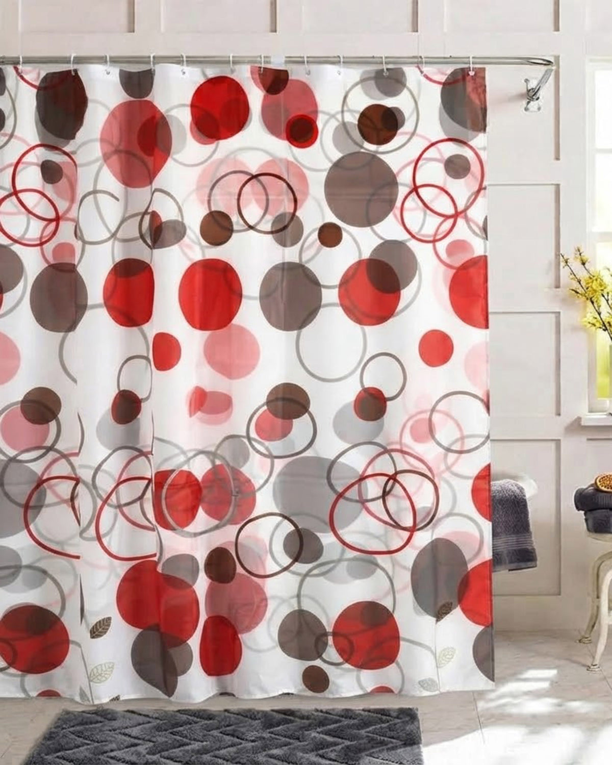 PEVA Shower Curtain - 180 × 200