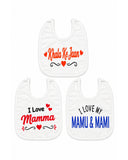 Valuables Newborn Baby Bibs - Large