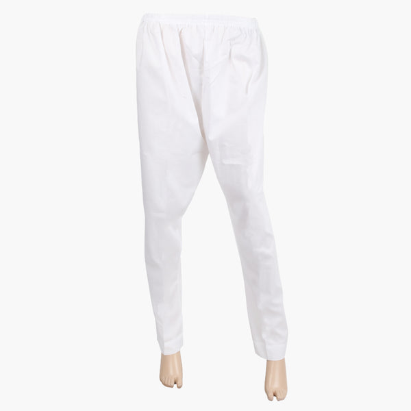 Women's Stretchable Trouser - White, Women Pants & Tights, Chase Value, Chase Value