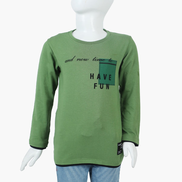 Eminent Boys T-Shirt - Green, Boys T-Shirts, Eminent, Chase Value