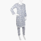 Women's Printed Shalwar Suit - Dark Blue, Women Shalwar Suits, Chase Value, Chase Value