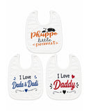 Valuables Newborn Baby Bibs - Large
