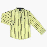 Boys Full Sleeves Shirt - Lemon, Boys Shirts, Chase Value, Chase Value