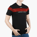 Men's Half Sleeves T-Shirt - Black, Men's T-Shirts & Polos, Chase Value, Chase Value