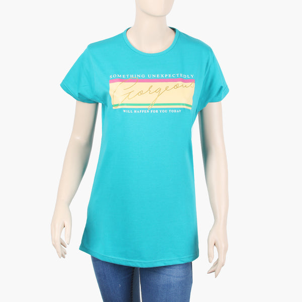 Women's Half Sleeves T-Shirt - Gorgeous, Women T-Shirts & Tops, Chase Value, Chase Value