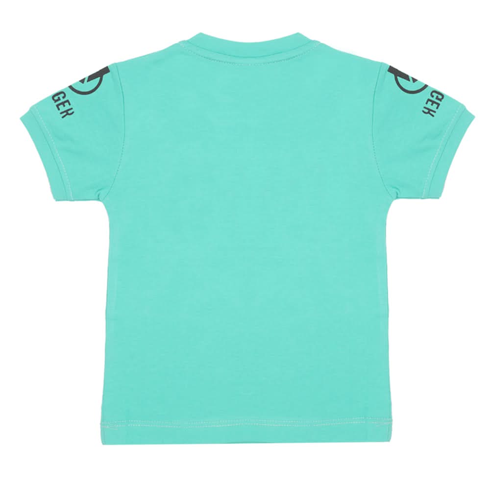 Boys Half Sleeves T-Shirt - Sea Green, Boys T-Shirts, Chase Value, Chase Value
