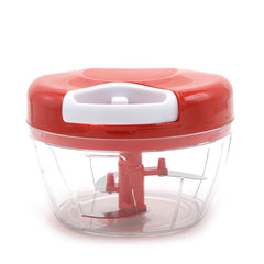 Multifunctional Roller Vegetable Cutter - Red