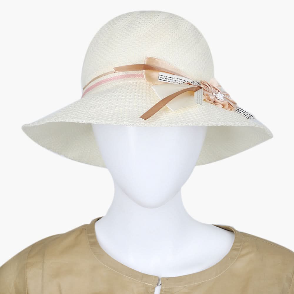 Women's Floppy Hat - Peach, Women Hats & Caps, Chase Value, Chase Value