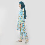 Women's Printed Co-Ord Set - Sky Blue, Women Co-Ord Set, Chase Value, Chase Value