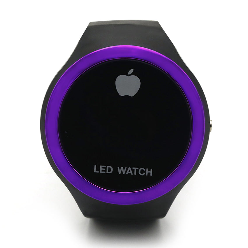 LED watch for kids fish style - Purple