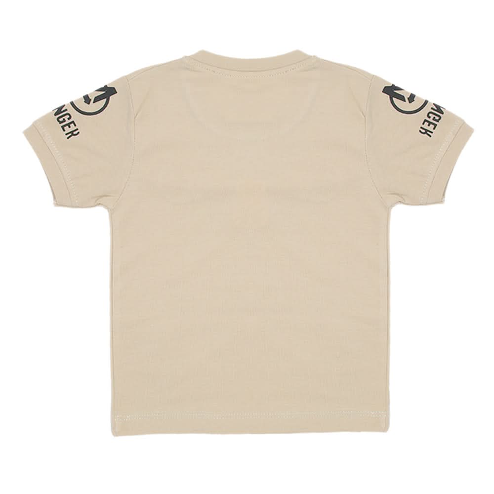 Boys Half Sleeves T-Shirt - Beige, Boys T-Shirts, Chase Value, Chase Value