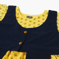 Girls Frock - Yellow, Girls Frocks, Chase Value, Chase Value