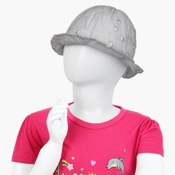 Girls Hat - Grey, Girls Caps & Hats, Chase Value, Chase Value
