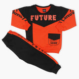 Boys Full Sleeves Suit - Orange, Boys Sets & Suits, Chase Value, Chase Value