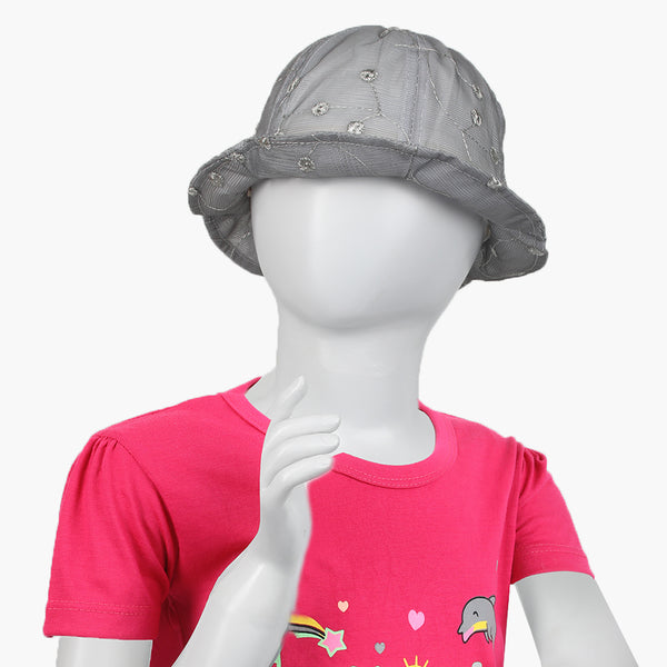 Girls Hat - Grey, Girls Caps & Hats, Chase Value, Chase Value