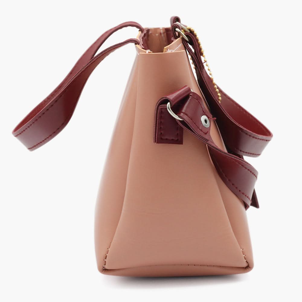 Women's Shoulder Bag - Pink, Women Bags, Chase Value, Chase Value