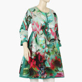 Women's Digital Printed Khaddar Stitched Frock - Multi Color, Women Ready Kurtis, Chase Value, Chase Value