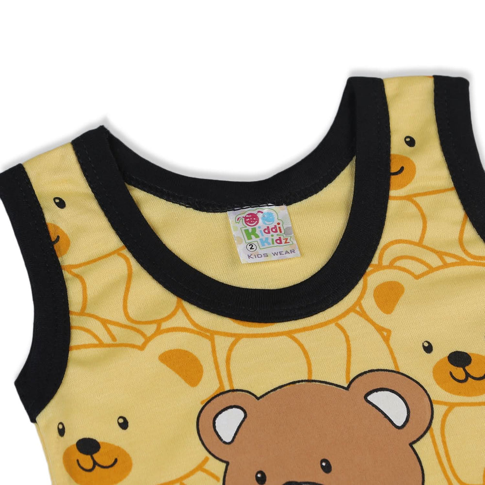 Newborn Boys Sando Suit - Yellow, Newborn Boys Sets & Suits, Chase Value, Chase Value