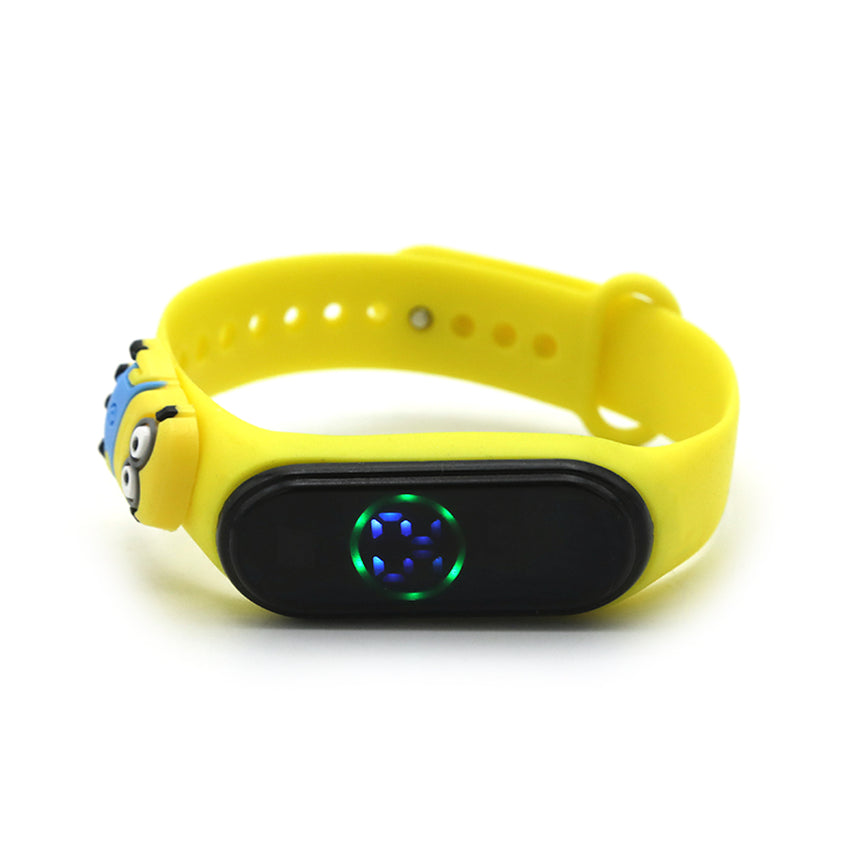 LED Band Sticker Watch - Yellow